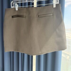 Astr The Label Black Skirt with Smooth Finish